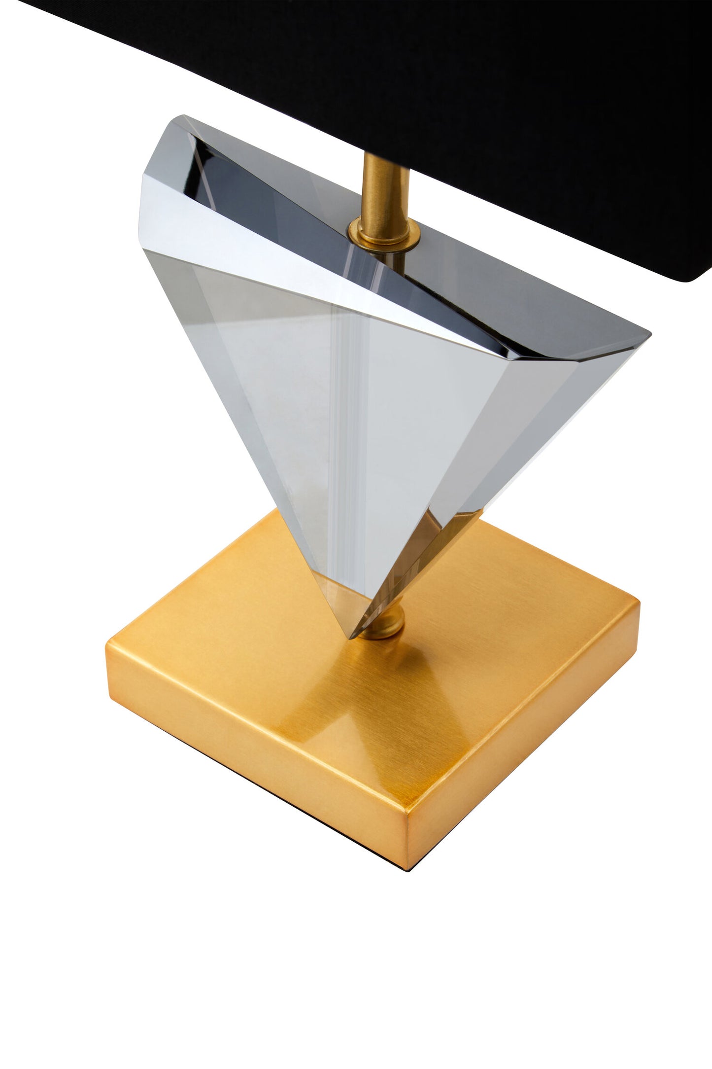 Mayfair Smoked Crystal Table Lamp