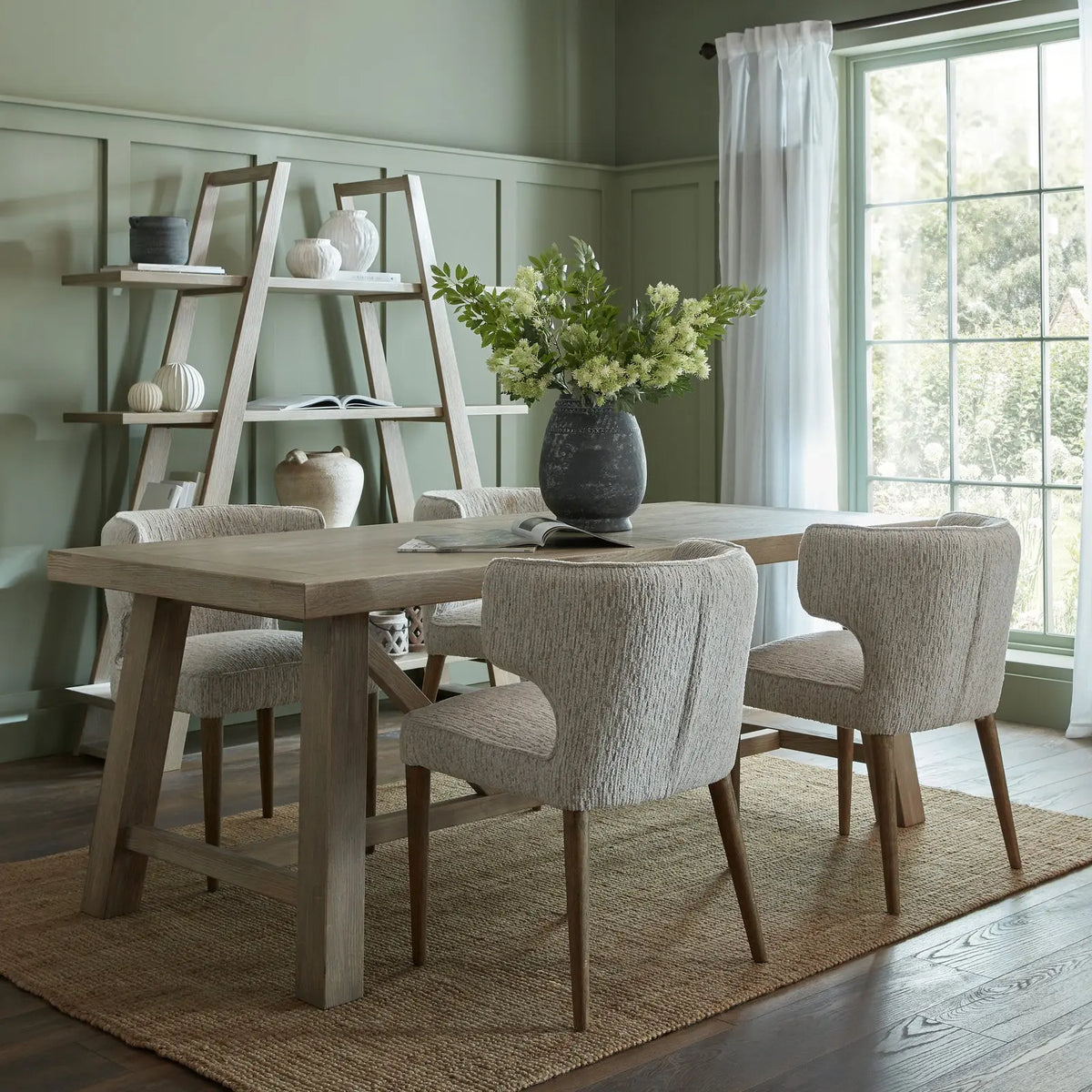 Avia Mist Dining Chair Hill Interiors