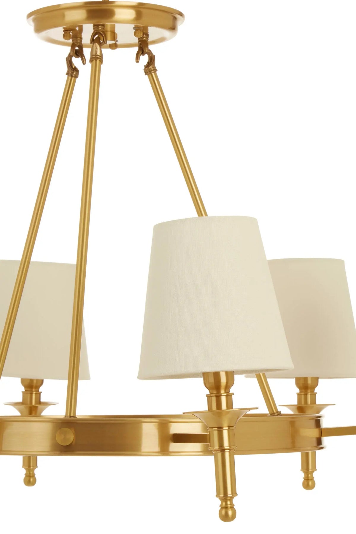 Theon Copper Finish 6 Arm Chandelier House of Beardall