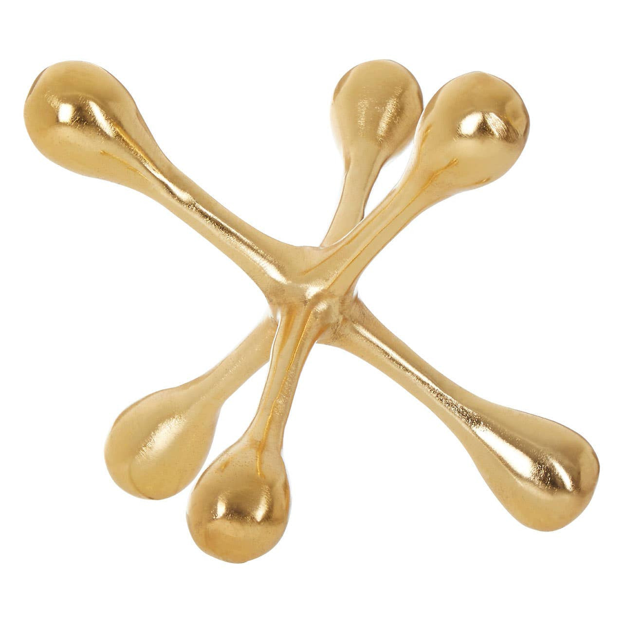 Gold Finish Jack Sculpture