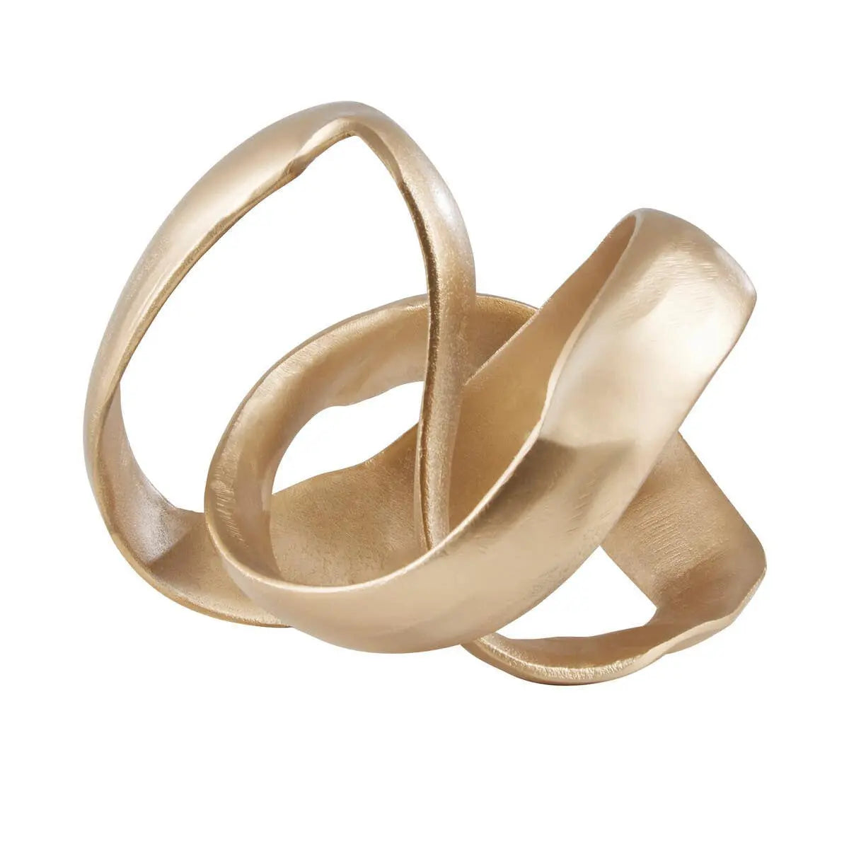 Gold Finish Knot Sculpture House of Beardall