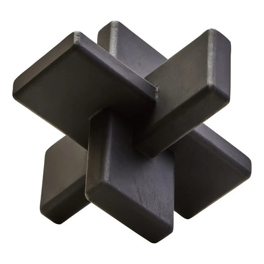 Stria Black Wood Sculpture House of Beardall