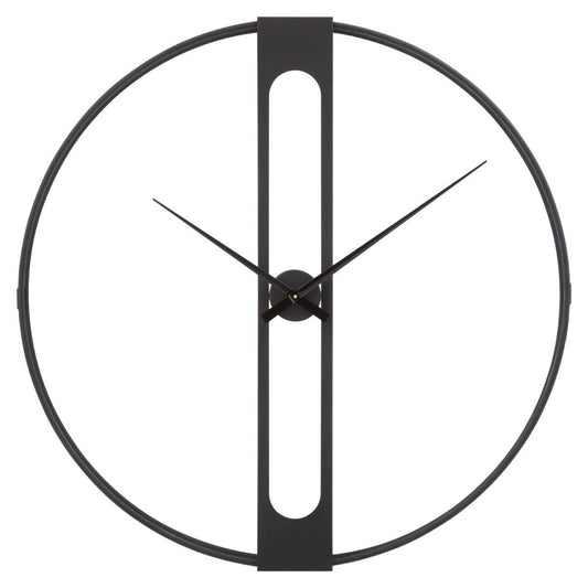 Legacy Black Metal Wall Clock