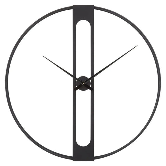 Legacy Black Metal Wall Clock House of Beardall