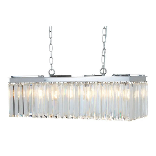Kensington Townhouse 8 Bulb Pendant Light House of Beardall