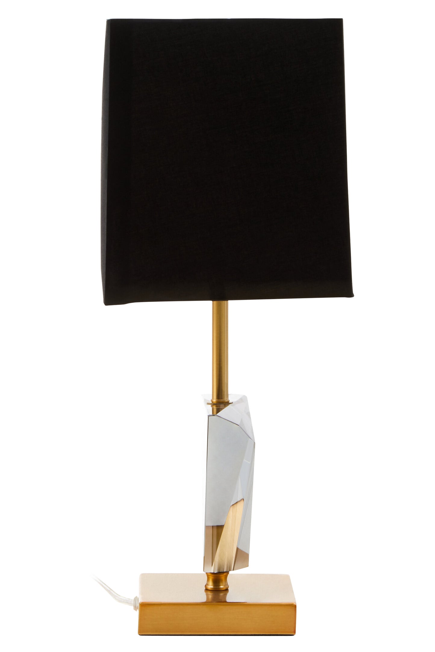 Mayfair Smoked Crystal Table Lamp