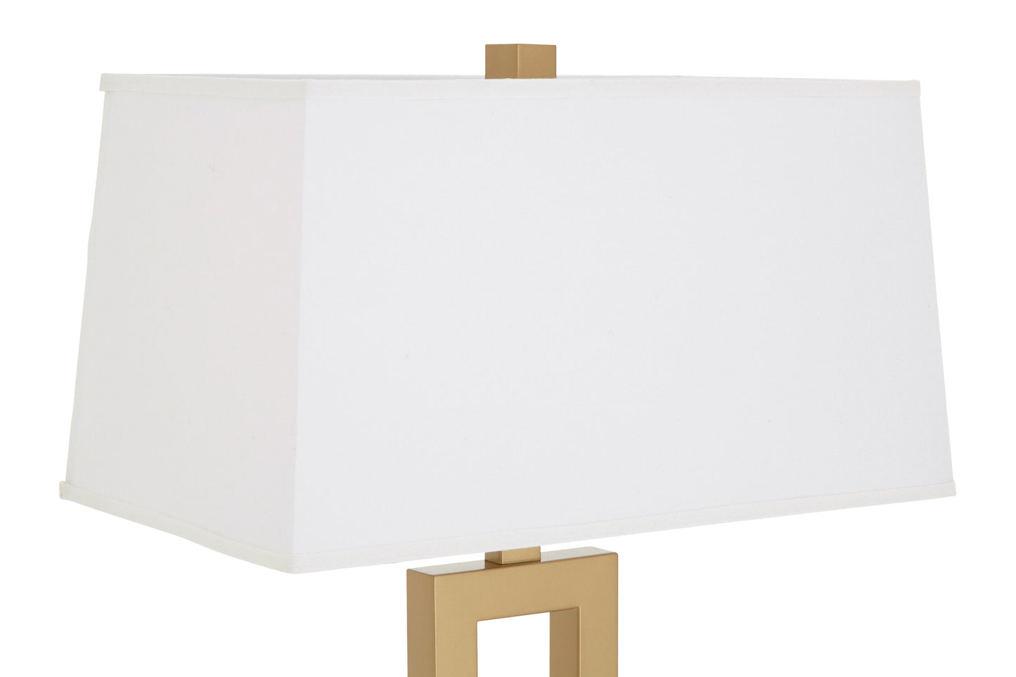 Aureline White Fabric Floor Lamp