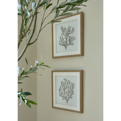Coral Mounted Wall Art