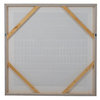 Sola Textured Line Framed Canvas