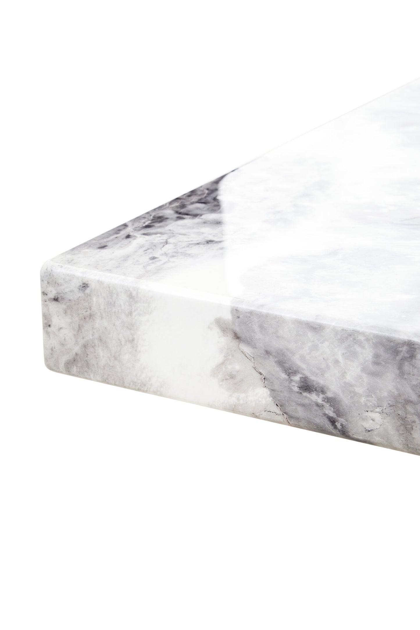 Harrington Grey Marble Console Table