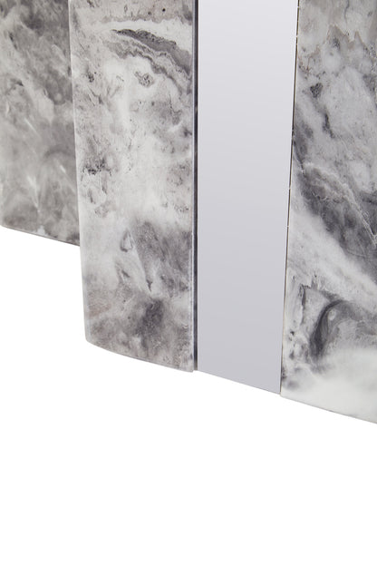 Harrington Grey Marble Console Table