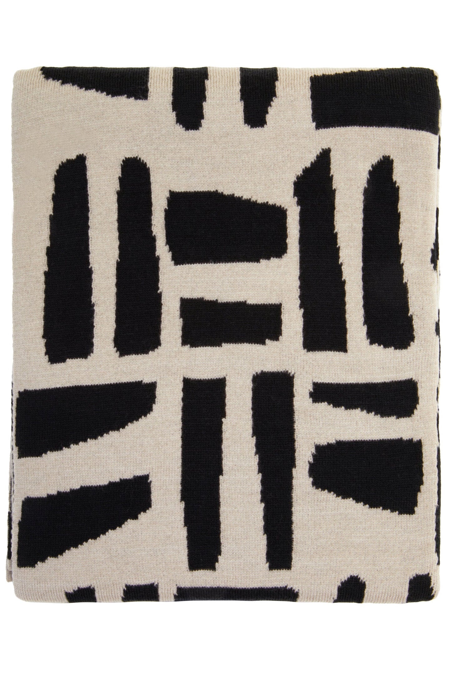 Sowa Natural And Black Throw