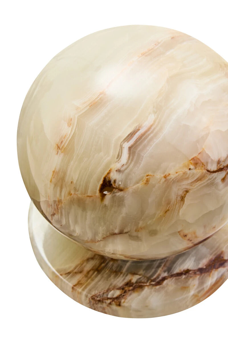 Natural Onyx Ball Sculpture