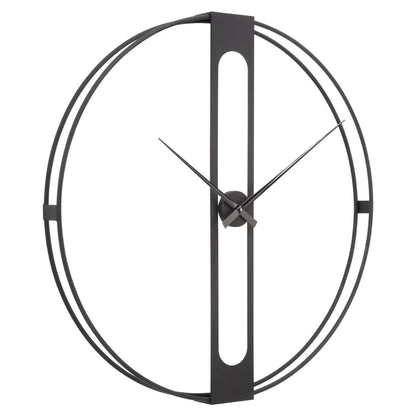 Legacy Black Metal Wall Clock