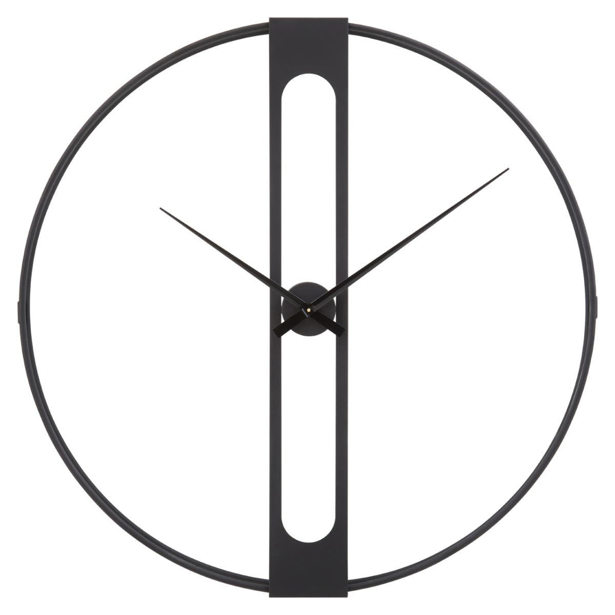 Legacy Black Metal Wall Clock