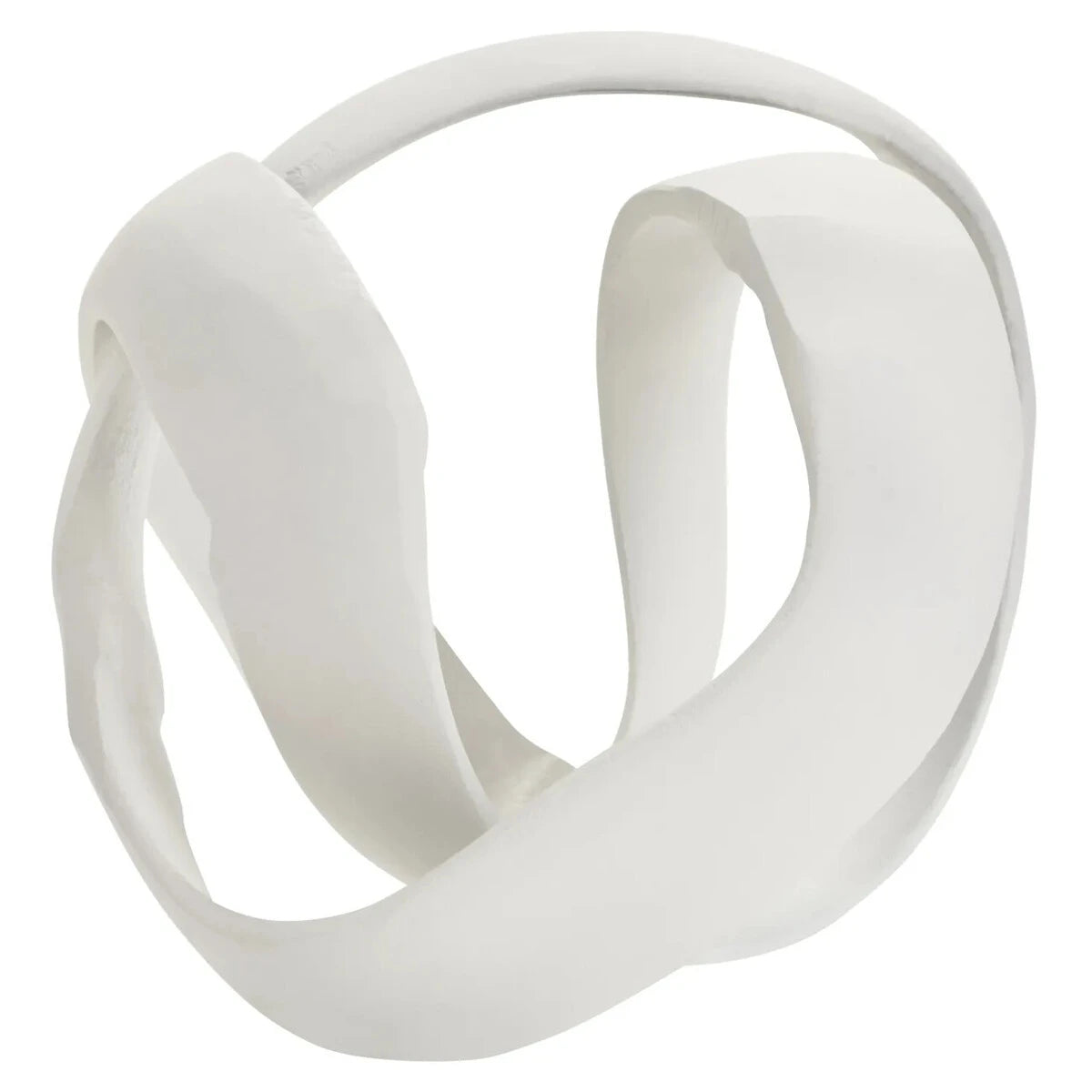 Ivory Finish Knot Sculpture
