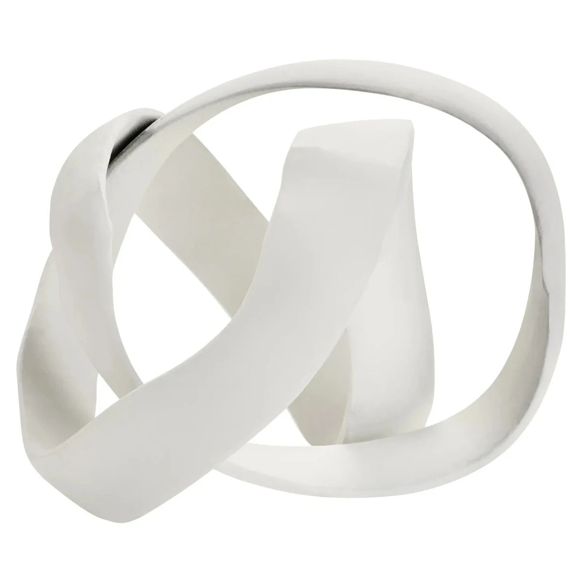 Ivory Finish Knot Sculpture