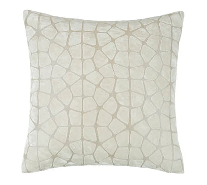 Luna Circular Cut Velvet Cushion